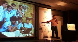 Giving the closing keynote at the 21st Century Learning Conference in Hong Kong.