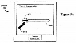 Slide to Unlock images from the Apple patent application